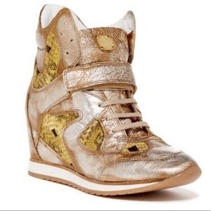 Sold out MCM wedge sneaker